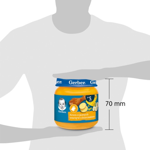 Nestlé Gerber Krém z ľahkej zeleniny s kuracím mäsom