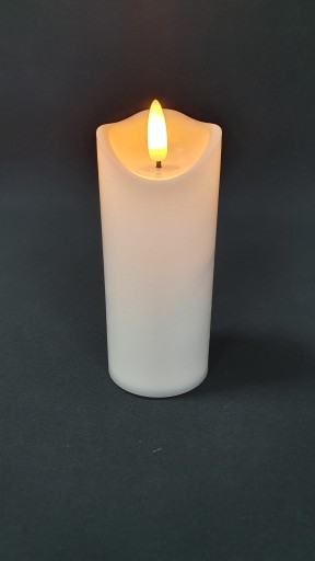 LED sviečka s plameňovým efektom Cortina 12,5 cm