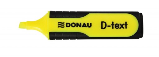 DONAU D-TEXT ZVÝRAZŇOVAČ ŽLTÝ x 3 kusy