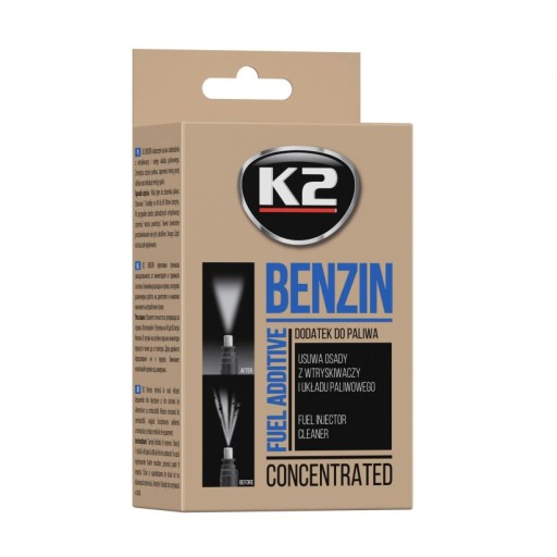 K2 BENZÍN ČISTÍ VSTREKOVAČE V BENZÍNOVÝCH MOTOROCH