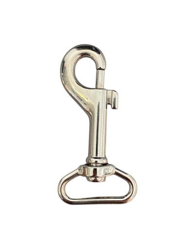 Karabína 25x64mm karabínka Nerezová oceľ nikel