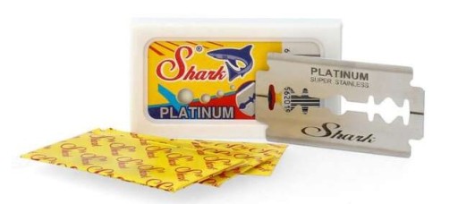 SHARK SUPER PLATINIUM ŽILETKY 5 KS Kompletné