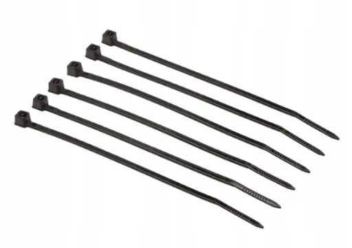SVORKY SVORKY ČIAPKA SVORKY SVORKY KÁBLOVÉ UV ČIERNA 2,5x100 mm NYLON