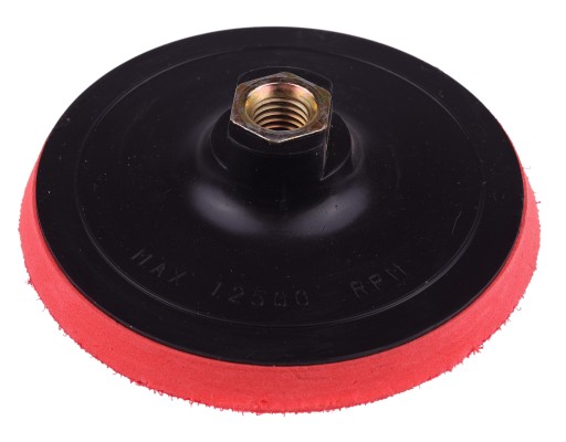 UHLOVÁ BRÚSKA BRÚSKA SO ŠPONGOU NA VELCRO 125 mm EURODISK MÄKKÉ ROTOSANDING