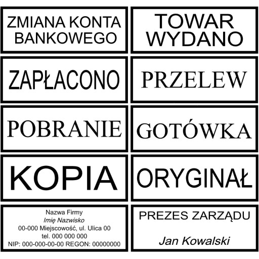 Pečiatka - Dizajn - Personalizácia