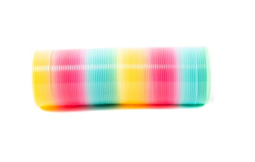 MAGIC RAINBOW SPRING 15CM HRAČKA GADGET