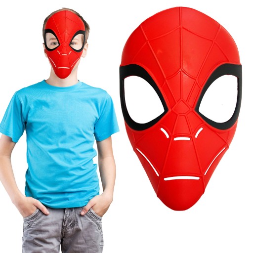 SVIETIACA MASKA SPIDERMAN SPIDERMAN LIT S LED PRE DETI A DOSPELÝCH NA PLES