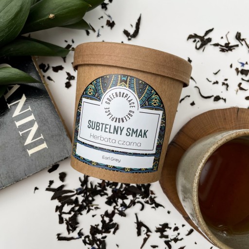Čierny čaj SUBTLE TASTE earl grey s bergamotom Vianočný darček DARČEK