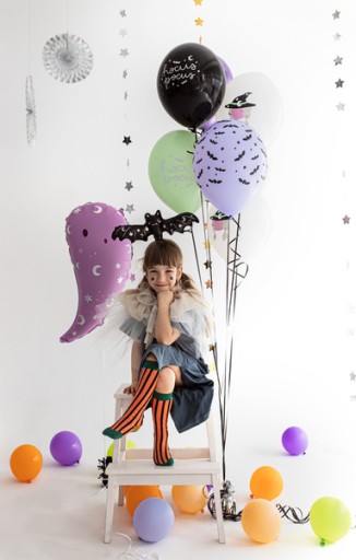 HALLOWEENSKÉ BALÓNY WITCH BTS 6 kusov