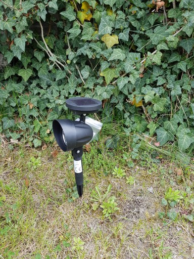 Záhradná lampa SOLAR REFLECTOR, LED COLD, zápustná