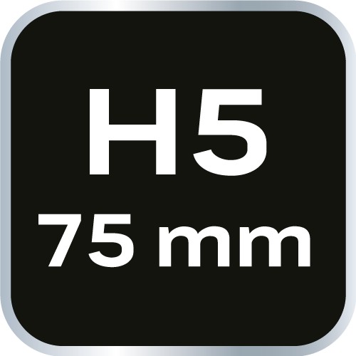 HEX hrot 5 x 75 mm, S2 x 2 ks, NEO 10-980