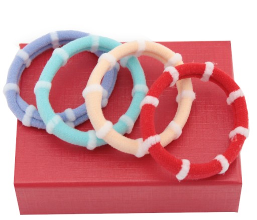 VLASY LYCRA, PASTEL MIX, 4 KUSY