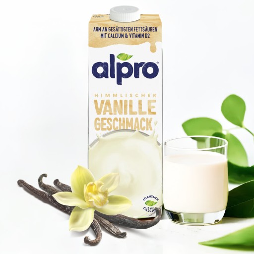 ALPRO VANILKA - VEGÁNSKY SÓJOVÝ NÁPOJ S VANILKOVOU PRÍCHUŤOU 1 - LAHODNÉ