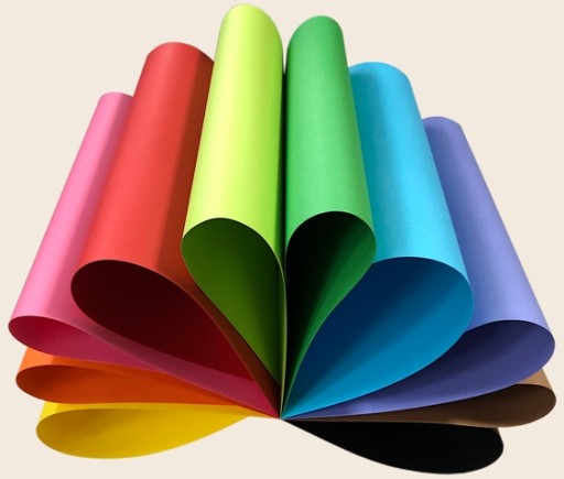 A4 farebný technický blok 200g - 10 listov