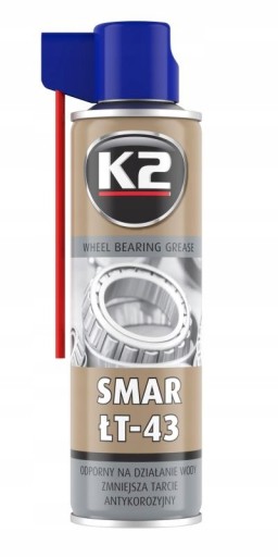 K2 ŁT-43 tawot BEARING GREASE 400ml mazivo na ložiská