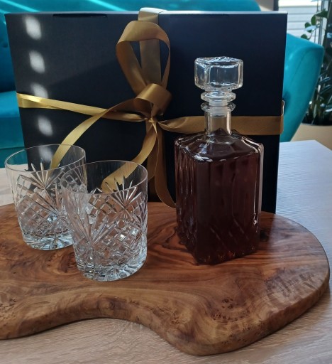 KARAFA 0,5L KRISTA S KORKOM NA WHISKY, VÍNO, LIKÉRY, VODU, 500ML DARČEK