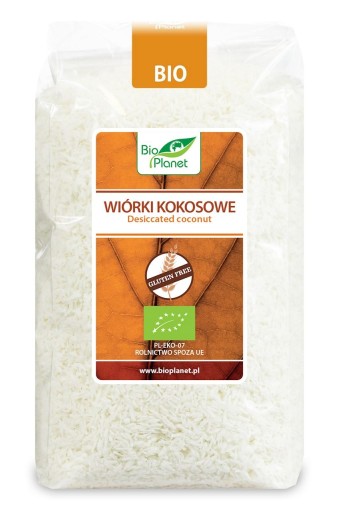 BEZLEPKOVÉ BIO KOKOSOVÉ KOŠEĽKY 500 g BIO PLANET