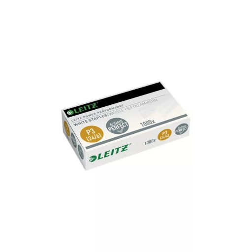 LEITZ STAPLE 24X6/1000KS BIELA NEVIDITEĽNÁ P3