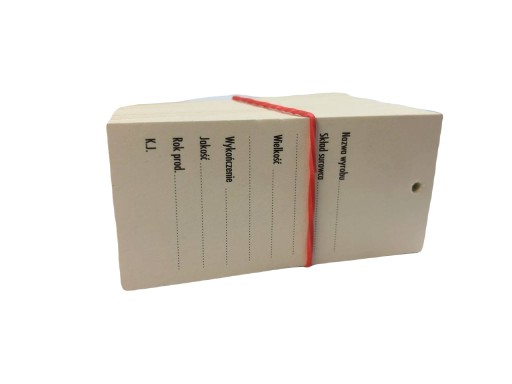 Kartónové etikety na oblečenie Exclusive ST 200 PCS.