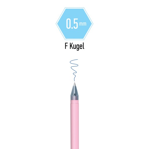 Berlingo stierateľné pero, modré, 1+2 ks