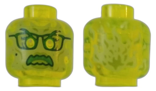 LEGO Hidden Side 3626cpb2494 HEAD trans-neon (1g)
