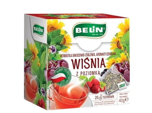 BELIN OVOCNÝ ČAJ, ČEREŠŇA S VZDUCHOM 20T