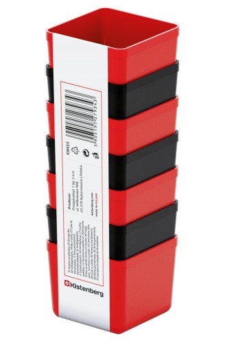 UNITEBOX poháre červené KBS55 Kistenberg