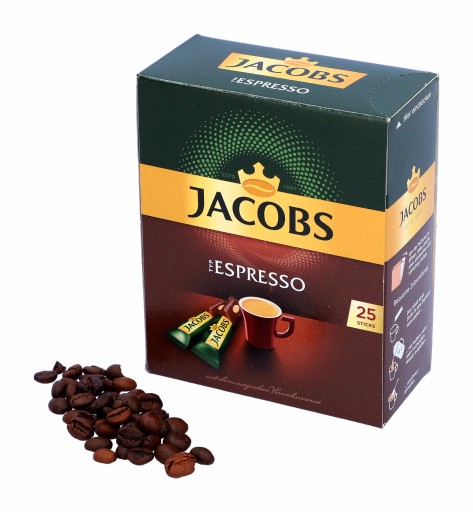 Instantná káva Jacobs Espresso v DE vrecúškach