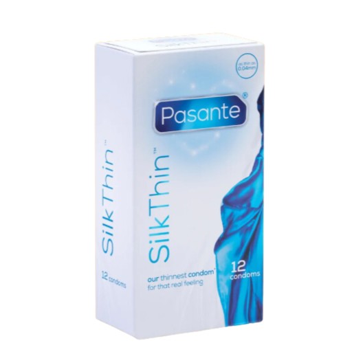 Pasante Silk Thin kondómy 12 kusov