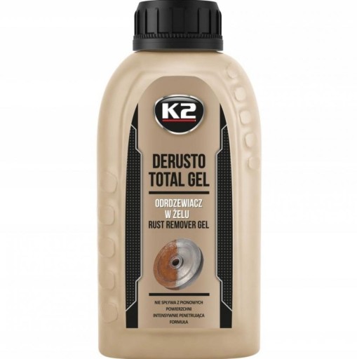 Odhrdzovač antikorózny gél K2 na podložky proti hrdzi 250ml 1J8