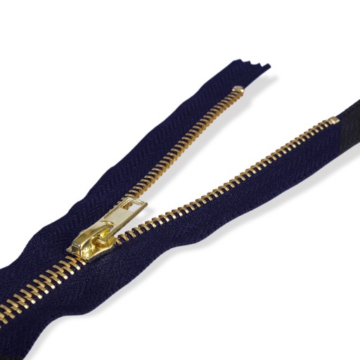 Kovový zips na 18 cm džínsy