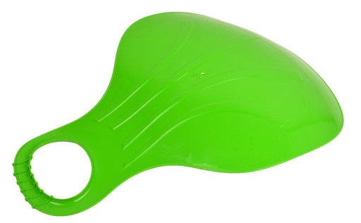 Prosperplast Kid 2 plastové šmykľavky na sane, zelená šmykľavka, dupolot