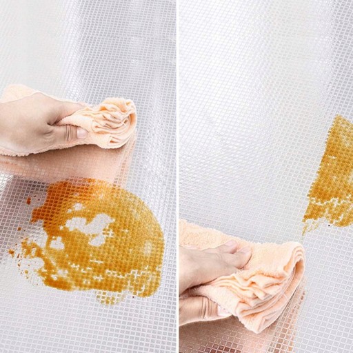 Ochranná fólia na kuchynskú stenu, samolepiaca hliníková ochrana, na meter