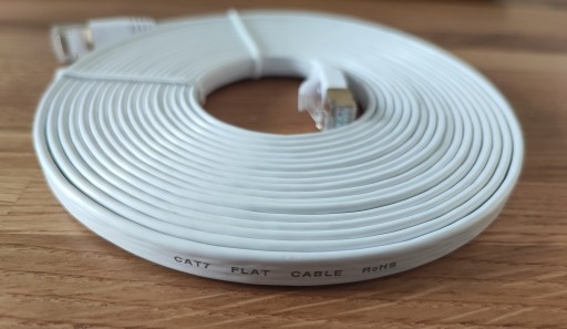 PLOCHÝ LAN ETHERNET KÁBEL RJ45 CAT7 2m