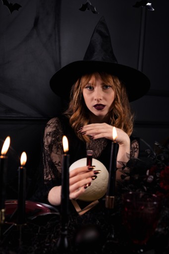 Čarodejnícky klobúk čierny halloweensky prevlek