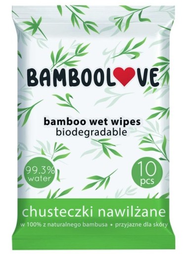 Vlhčené obrúsky Bamboolove, BIO jemné
