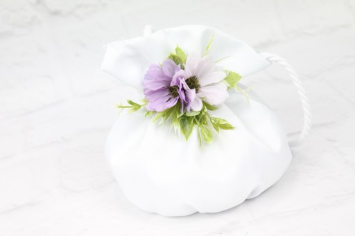 PURPLE margarette communio bag pin