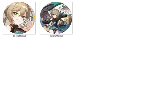Honkai Star Rail Pins - Qingque NA VÝBER