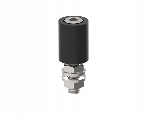 Plastová rolka Fi 30 mm, čierna