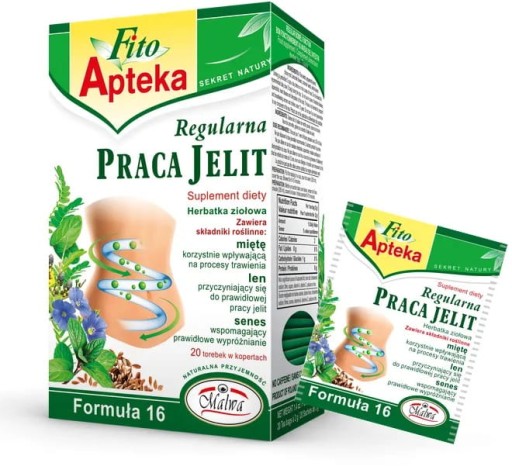 Fito Apteka Tea Bowel Work 20 vrecúšok