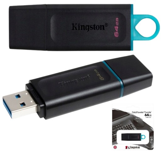 Pevný disk Kingston DataTraveler Exodia DTX 64 GB