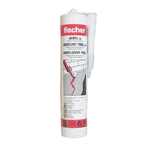 Biely FISCHER akrylátový tmel 310ml