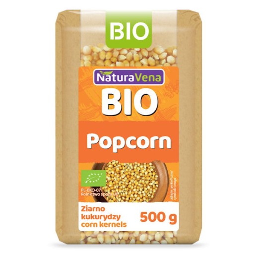 Bio popcorn z kukuričných jadier 500g
