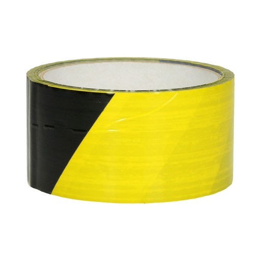 Lepiaca páska 48mmx33m žlto/čierna výstražná