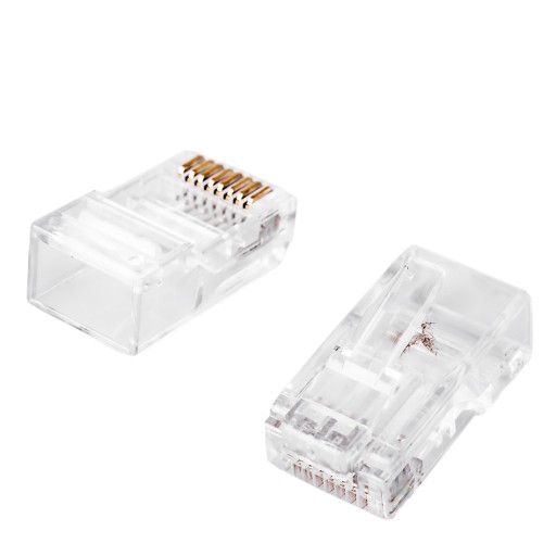 RJ45 sieťová zástrčka kat. 5e UTP NC-RJ455UT-0 25ks CAT5e 8P8C
