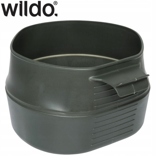 Veľký skladací táborový hrnček Wildo/Helikon Folda Big Olive Green 600 ml
