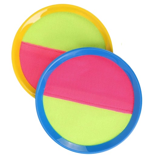 HERNÝ SET NA VELCRO SKILL CHYŤ HRANÉ LOPTY PADLETKY SET NA VELCRO