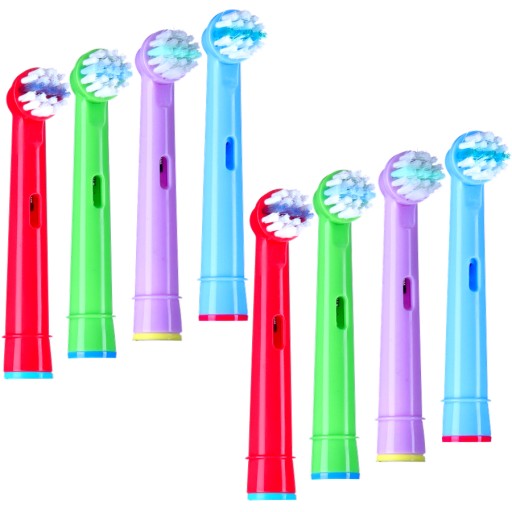 8x Detská hlava na zubnú kefku Oral-B