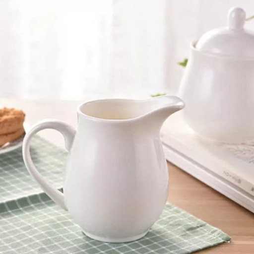 NÁDOBA NA MLIEČKO NÁDOBKA NA MLIEKO Džbán hrnček PORCELÁN