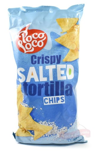 Tortilla chipsy Chrumkavé, solené 450g Poco Loco